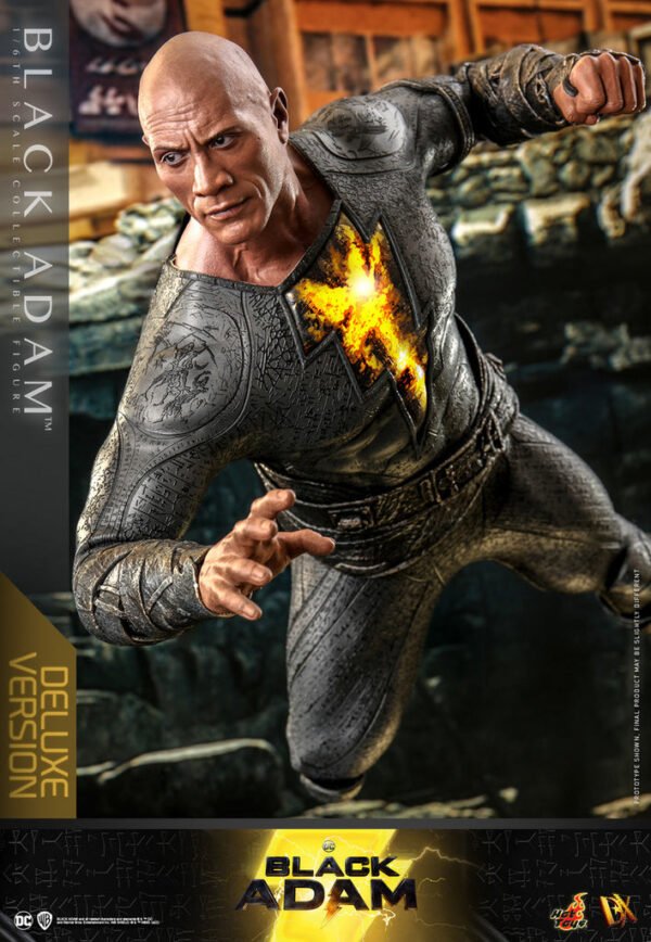 HOT TOYS 1/6 DX31 BLACK ADAM GOLDEN ARMOR DELUXE - Image 5