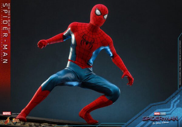 HOT TOYS 1/6 MMS679 SPIDER-MAN (NEW RED AND BLUE SUIT) REGULAR - Image 5