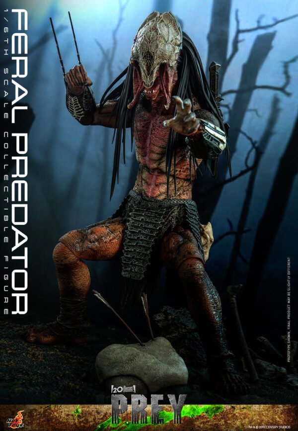 Pre Order HOT TOYS 1/6 TMS114 FERAL PREDATOR - Image 4