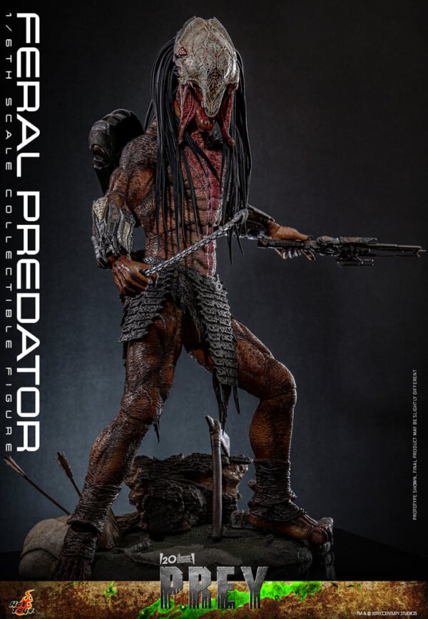 Pre Order HOT TOYS 1/6 TMS114 FERAL PREDATOR - Image 10