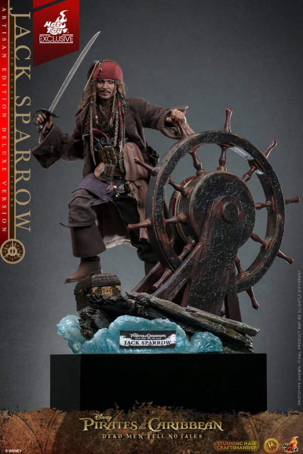 HOT TOYS 1/6 DX39AE ARTISAN JACK SPARROW - Image 4