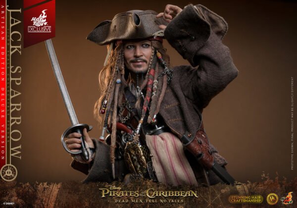 HOT TOYS 1/6 DX39AE ARTISAN JACK SPARROW - Image 5