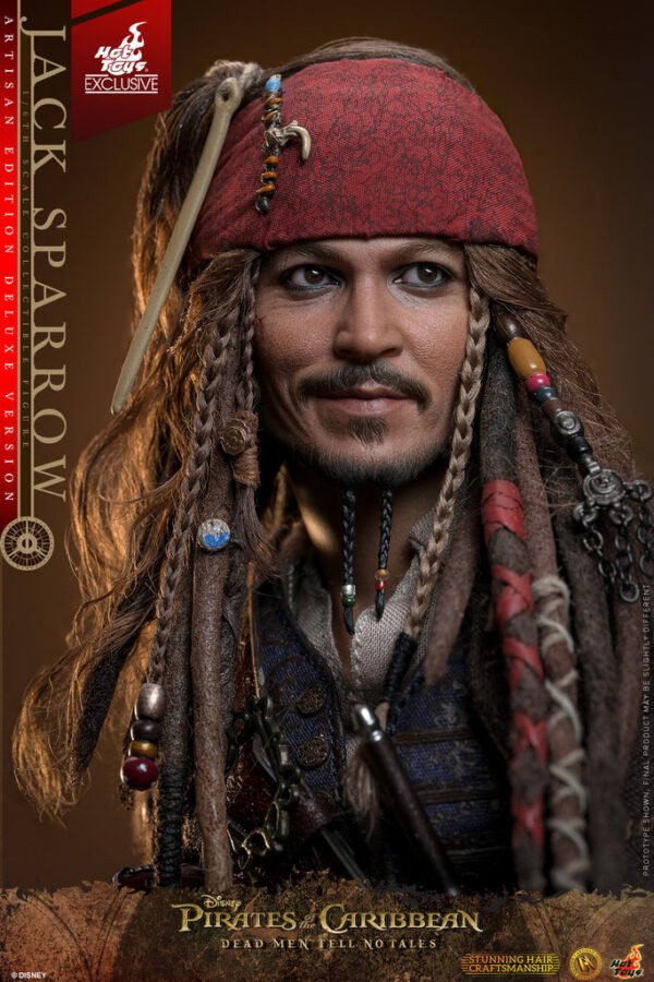 HOT TOYS 1/6 DX39AE ARTISAN JACK SPARROW - Image 8