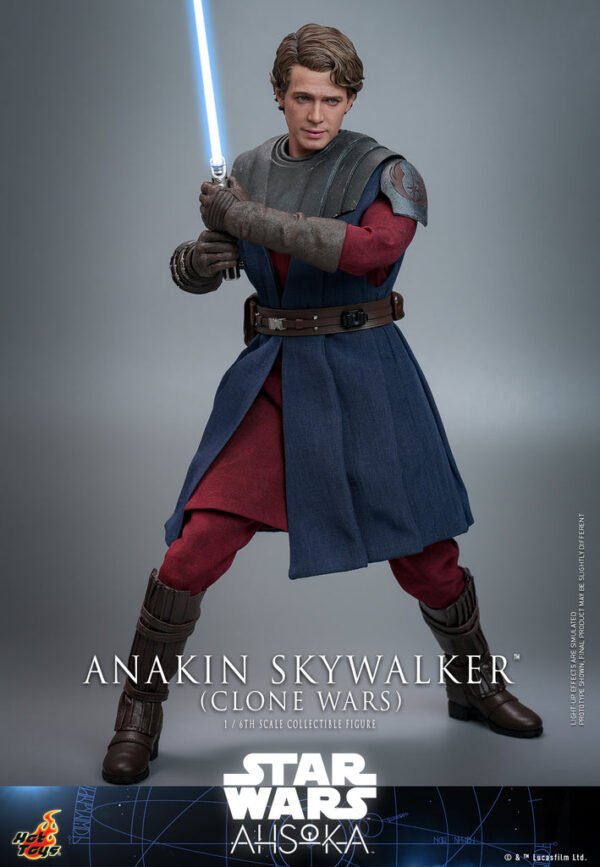 Pre Order HOT TOYS 1/6 TMS129 ANAKIN SKYWALKER CLONE WARS