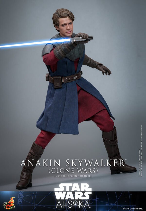 Pre Order HOT TOYS 1/6 TMS129 ANAKIN SKYWALKER CLONE WARS - Image 5