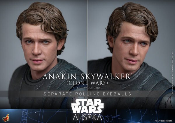 Pre Order HOT TOYS 1/6 TMS129 ANAKIN SKYWALKER CLONE WARS - Image 10