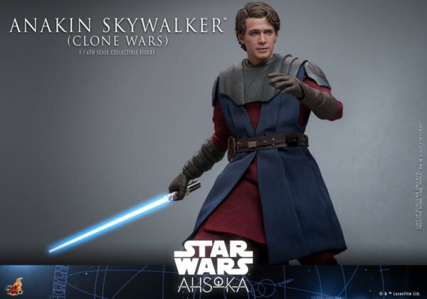 Pre Order HOT TOYS 1/6 TMS129 ANAKIN SKYWALKER CLONE WARS - Image 8