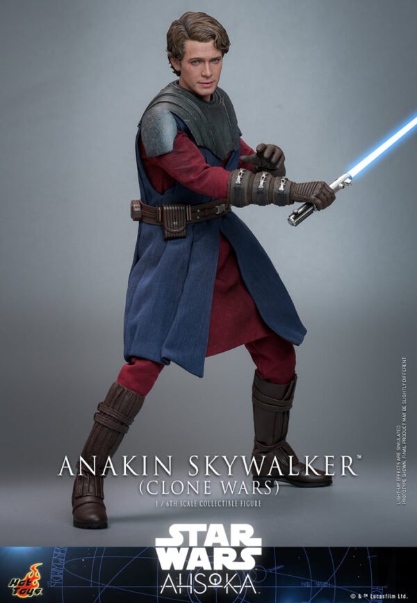 Pre Order HOT TOYS 1/6 TMS129 ANAKIN SKYWALKER CLONE WARS - Image 7