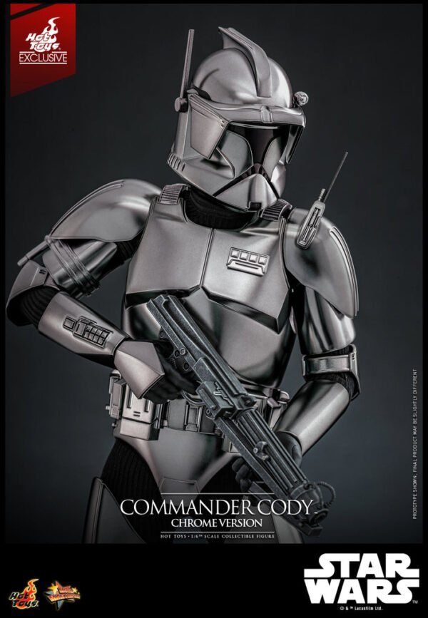 HOT TOYS 1/6 MMS734 COMMANDER CODY CHROME - Image 3