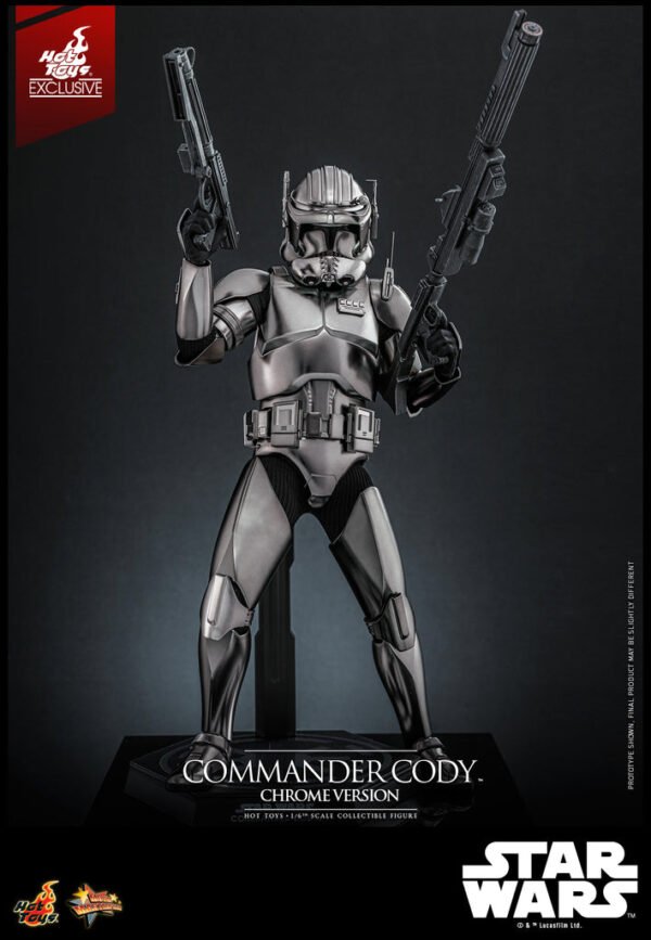 HOT TOYS 1/6 MMS734 COMMANDER CODY CHROME - Image 4