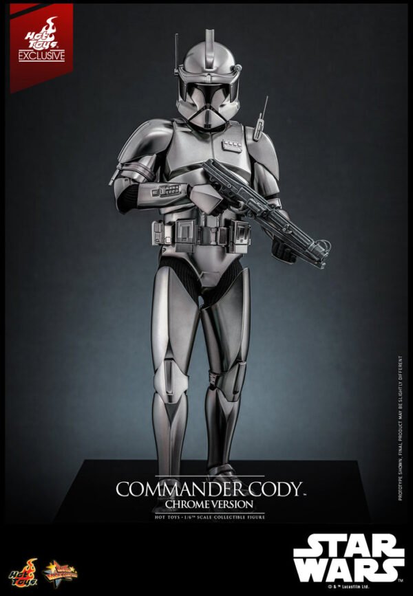 HOT TOYS 1/6 MMS734 COMMANDER CODY CHROME - Image 5