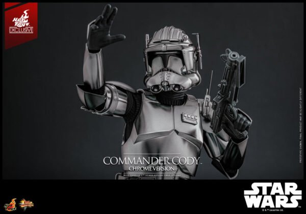 HOT TOYS 1/6 MMS734 COMMANDER CODY CHROME - Image 6