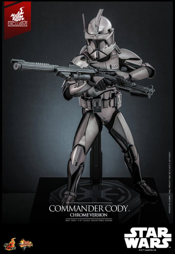HOT TOYS 1/6 MMS734 COMMANDER CODY CHROME - Image 7