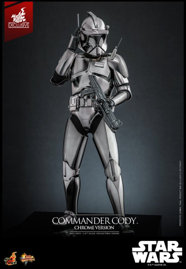 HOT TOYS 1/6 MMS734 COMMANDER CODY CHROME - Image 8