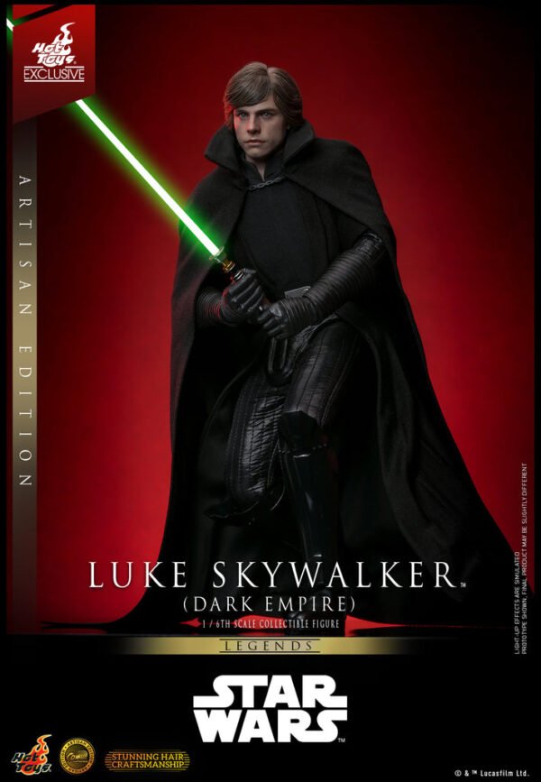 Pre Order HOT TOYS 1/6 CMS020AE ARTISAN LUKE SKYWALKER DARK EMPIRE (RED COIN) - Image 2