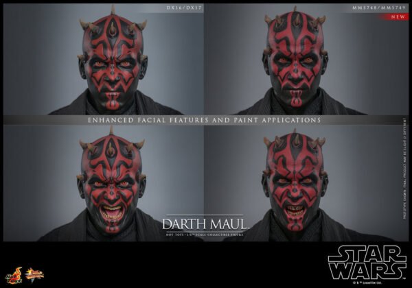 Pre Order HOT TOYS 1/6 MMS748 STAR WARS DARTH MAUL THE PHANTOM MENANCE - Image 8