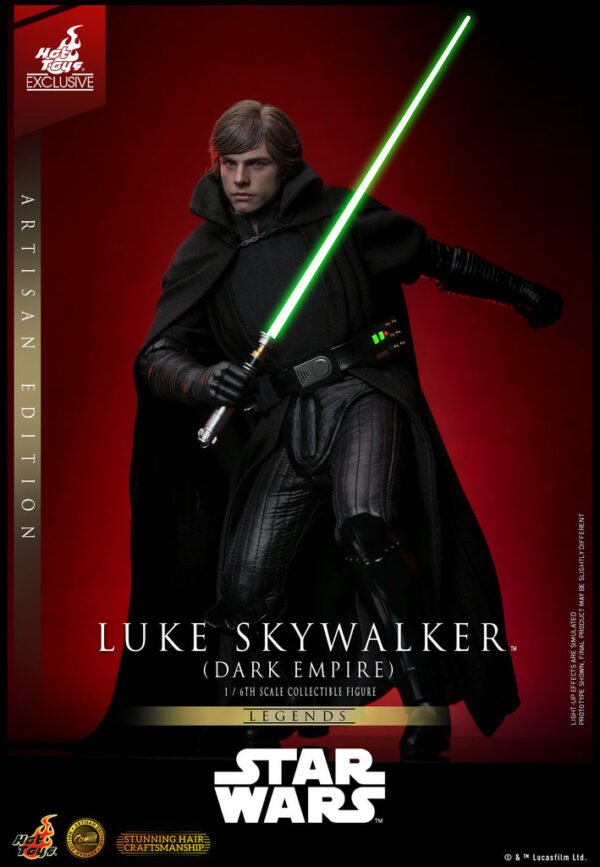 Pre Order HOT TOYS 1/6 CMS020AE ARTISAN LUKE SKYWALKER DARK EMPIRE (RED COIN) - Image 3