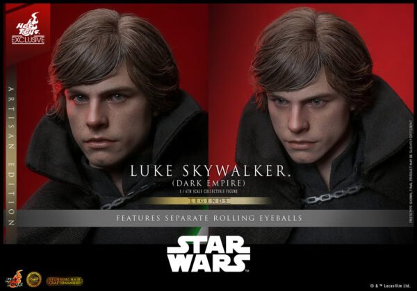 Pre Order HOT TOYS 1/6 CMS020AE ARTISAN LUKE SKYWALKER DARK EMPIRE (RED COIN) - Image 4
