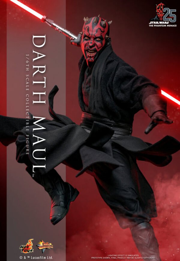 Pre Order HOT TOYS 1/6 MMS748 STAR WARS DARTH MAUL THE PHANTOM MENANCE