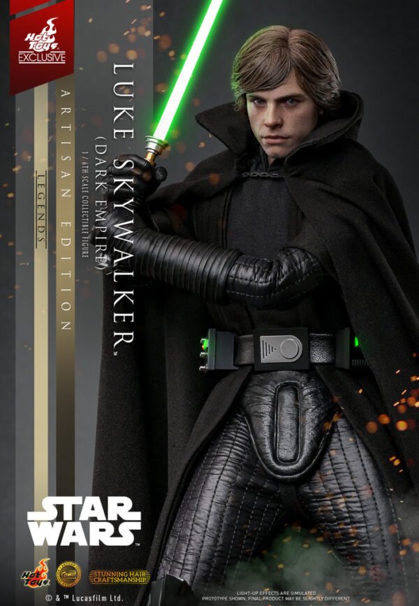 Pre Order HOT TOYS 1/6 CMS020AE ARTISAN LUKE SKYWALKER DARK EMPIRE (RED COIN) - Image 5