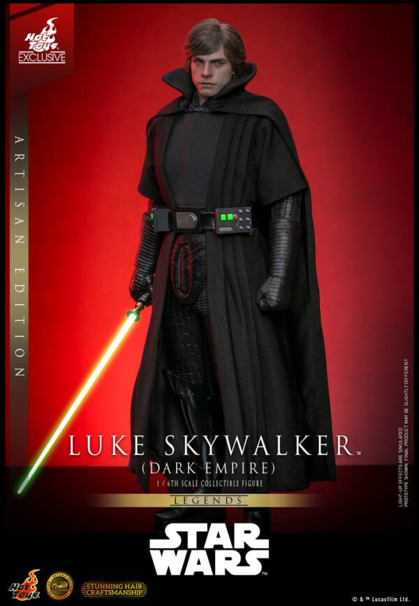 Pre Order HOT TOYS 1/6 CMS020AE ARTISAN LUKE SKYWALKER DARK EMPIRE (RED COIN)