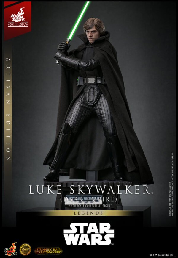 Pre Order HOT TOYS 1/6 CMS020AE ARTISAN LUKE SKYWALKER DARK EMPIRE (RED COIN) - Image 8