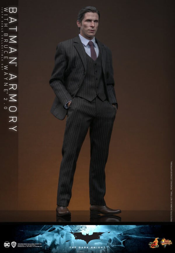 Pre Order HOT TOYS 1/6 MMS750 BATMAN ARMORY WITH BRUCE WAYNE 2.0 - Image 8
