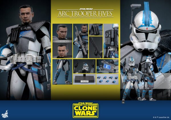 Pre Order HOT TOYS 1/6 TMS132 ARC TROOPER FIVES - Image 10