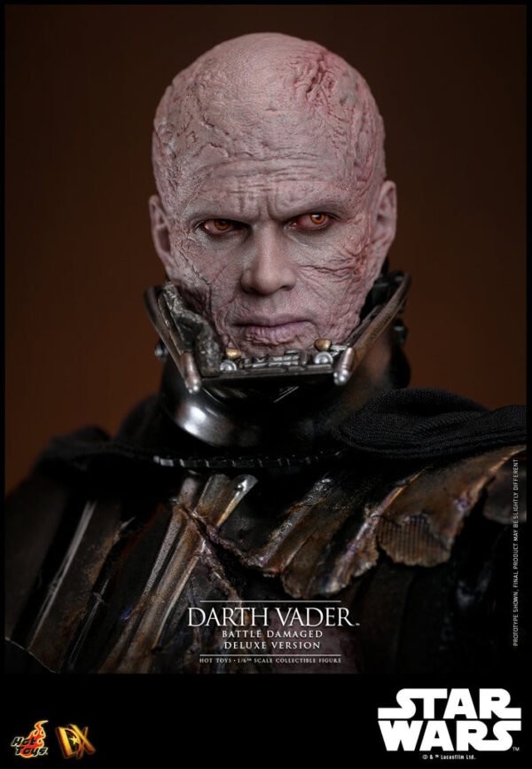 Pre Order HOT TOYS 1/6 DX45B DARTH VADER BATTLE DAMAGED DELUXE SPECIAL EDITION - Image 2