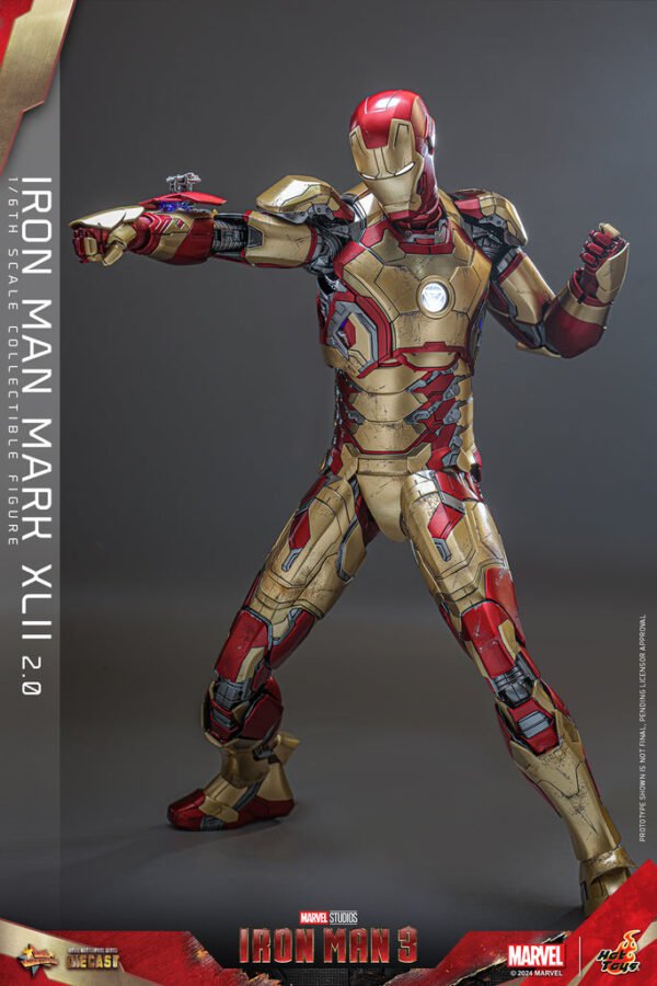 Pre Order HOT TOYS 1/6 MMS758D65B IRON MAN MK 42 REGULAR SPECIAL EDITION - Image 4