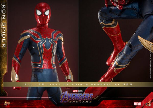 Pre Order HOT TOYS 1/6 MMS761 IRON SPIDER - Image 10