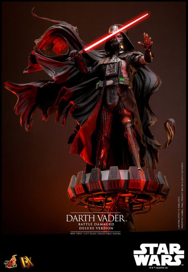 Pre Order HOT TOYS 1/6 DX45B DARTH VADER BATTLE DAMAGED DELUXE SPECIAL EDITION