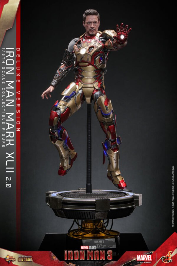 Pre Order HOT TOYS 1/6 MMS759D66 IRON MAN MK 42 DELUXE - Image 3