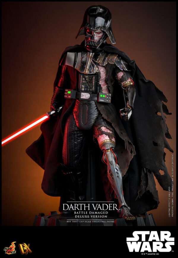 Pre Order HOT TOYS 1/6 DX45B DARTH VADER BATTLE DAMAGED DELUXE SPECIAL EDITION - Image 4