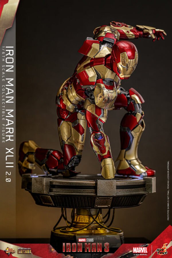 Pre Order HOT TOYS 1/6 MMS758D65B IRON MAN MK 42 REGULAR SPECIAL EDITION - Image 3