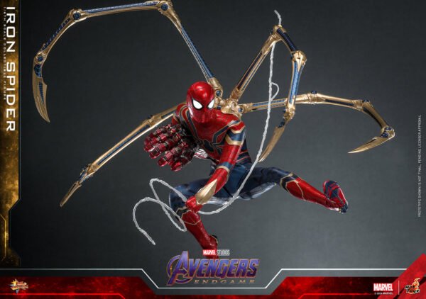 Pre Order HOT TOYS 1/6 MMS761 IRON SPIDER - Image 6