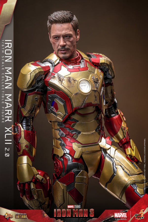 Pre Order HOT TOYS 1/6 MMS758D65B IRON MAN MK 42 REGULAR SPECIAL EDITION - Image 7