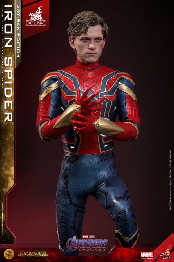 Pre Order HOT TOYS 1/6 MMS762AE IRON SPIDER ARTISAN - Image 3