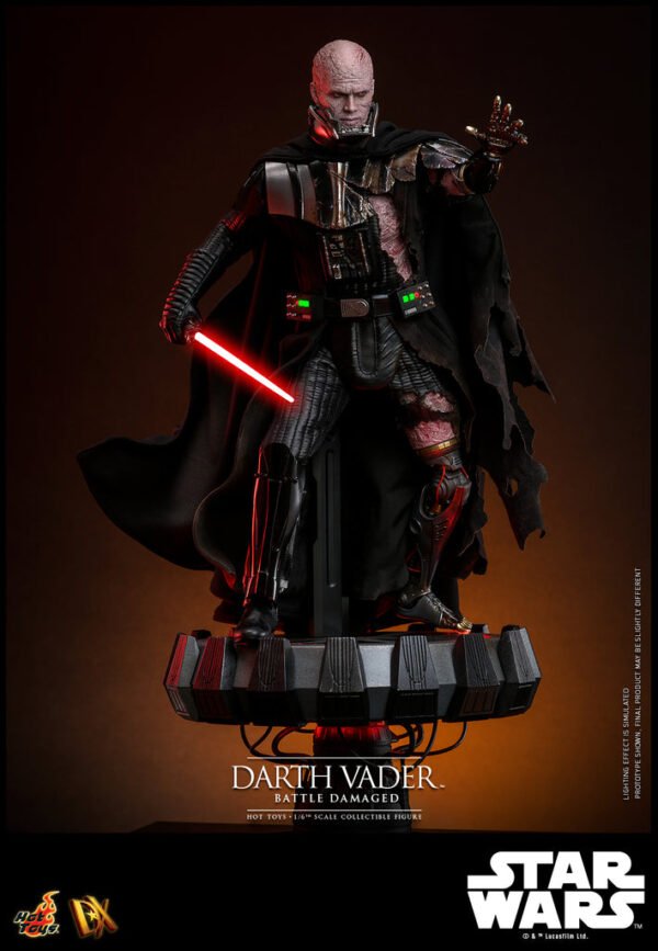 Pre Order HOT TOYS 1/6 DX44B DARTH VADER BATTLE DAMAGED REGULAR SPECIAL EDITION - Image 3