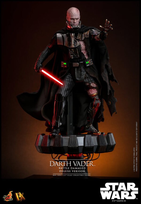 Pre Order HOT TOYS 1/6 DX45B DARTH VADER BATTLE DAMAGED DELUXE SPECIAL EDITION - Image 6