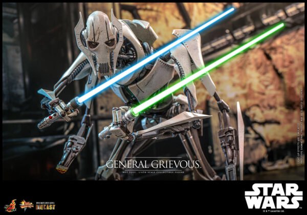 Pre Order HOT TOYS 1/6 MMS760D67B GENERAL GRIEVOUS RED COIN VERSION - Image 8