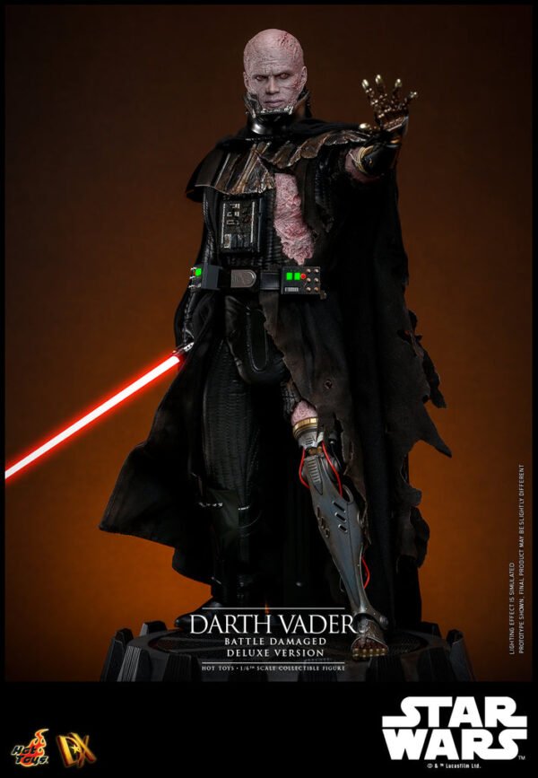 Pre Order HOT TOYS 1/6 DX45B DARTH VADER BATTLE DAMAGED DELUXE SPECIAL EDITION - Image 7