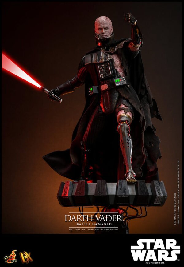 Pre Order HOT TOYS 1/6 DX44B DARTH VADER BATTLE DAMAGED REGULAR SPECIAL EDITION - Image 6