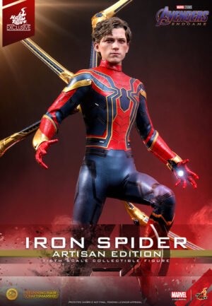Pre Order HOT TOYS 1/6 MMS762AE IRON SPIDER ARTISAN