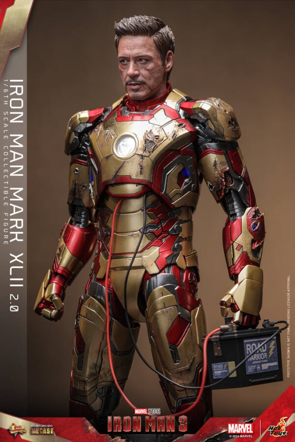 Pre Order HOT TOYS 1/6 MMS758D65B IRON MAN MK 42 REGULAR SPECIAL EDITION - Image 9