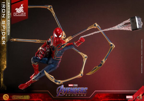 Pre Order HOT TOYS 1/6 MMS762AE IRON SPIDER ARTISAN - Image 6