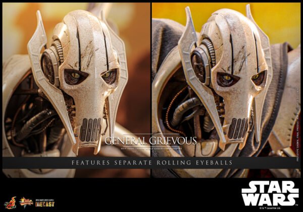 Pre Order HOT TOYS 1/6 MMS760D67B GENERAL GRIEVOUS RED COIN VERSION - Image 10