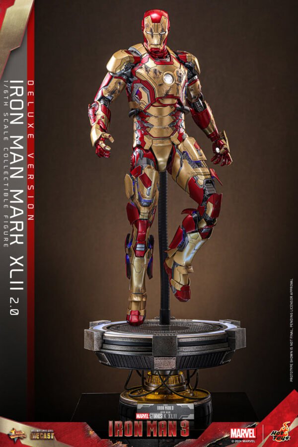 Pre Order HOT TOYS 1/6 MMS759D66 IRON MAN MK 42 DELUXE - Image 7