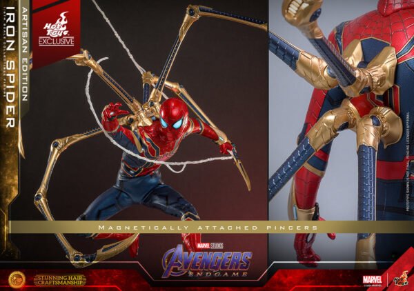 Pre Order HOT TOYS 1/6 MMS762AE IRON SPIDER ARTISAN - Image 9