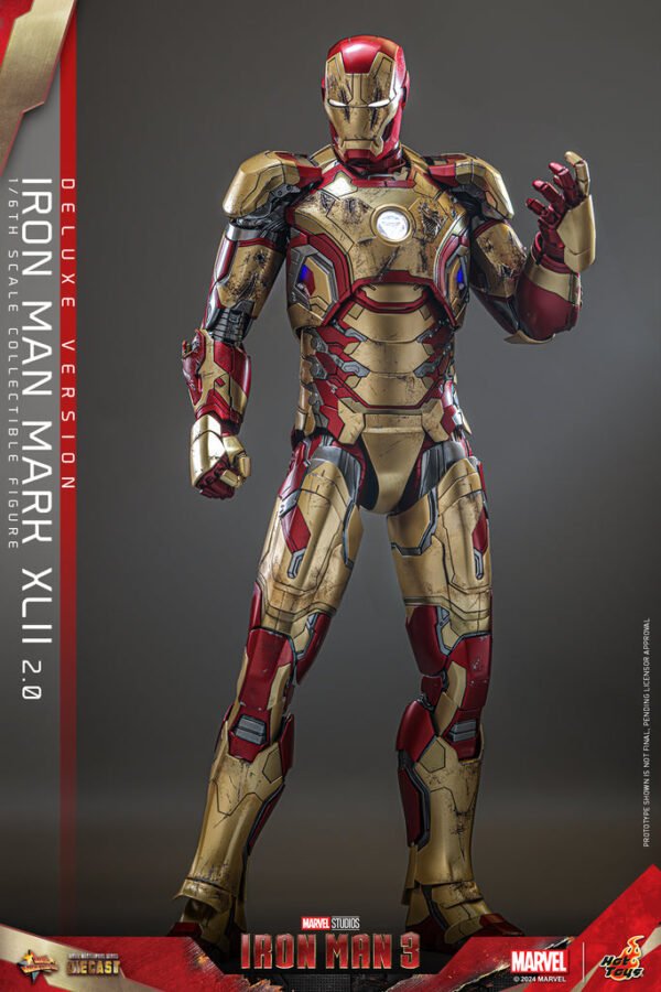 Pre Order HOT TOYS 1/6 MMS759D66 IRON MAN MK 42 DELUXE - Image 8
